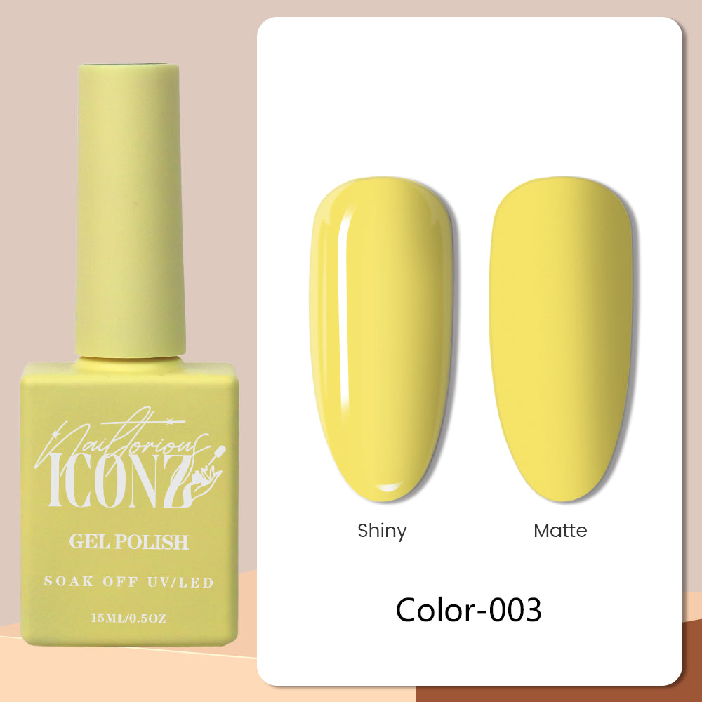 Nailtorious Iconz Gel Polishes