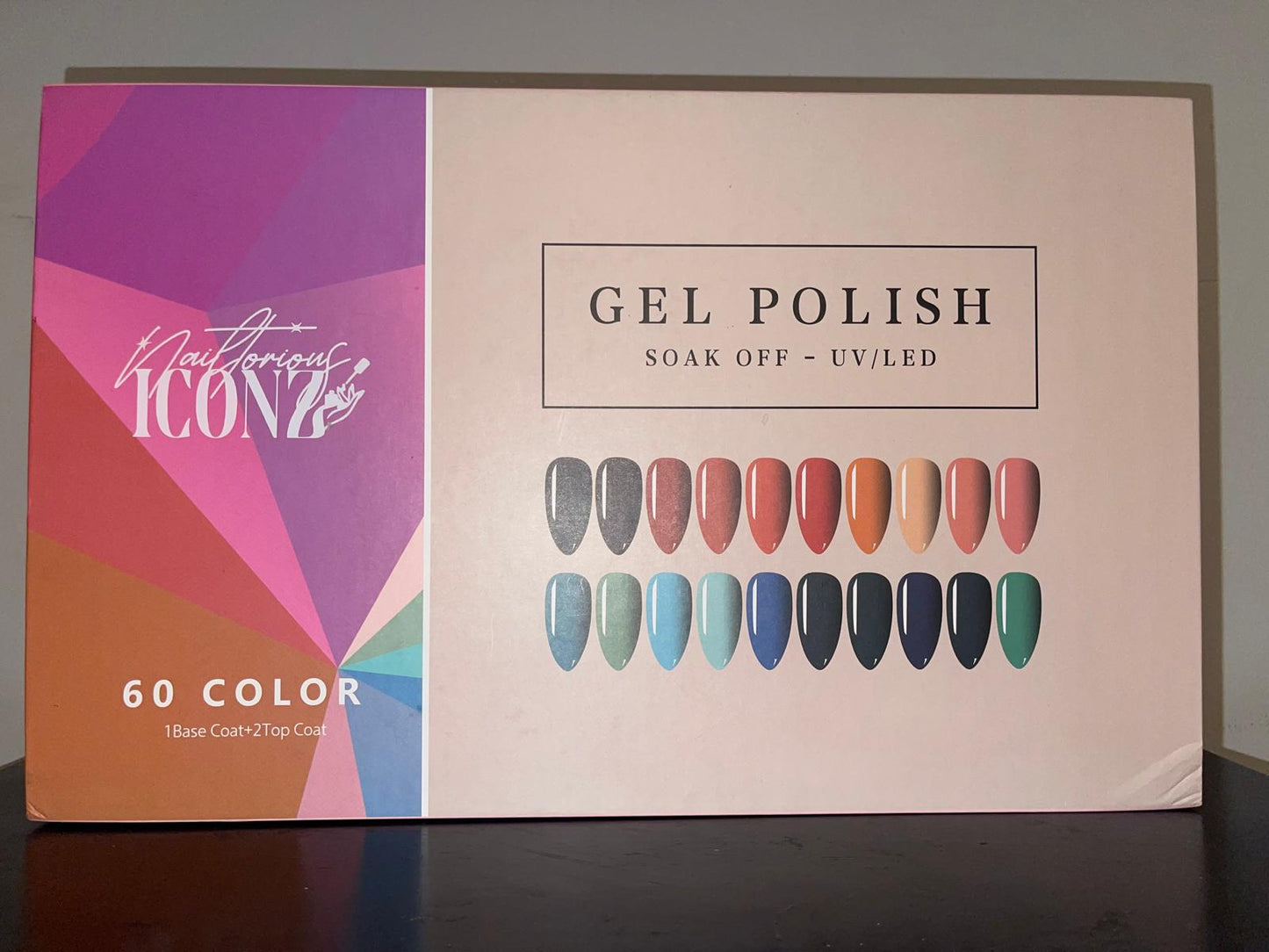 60 Colors - Gel Polish Package