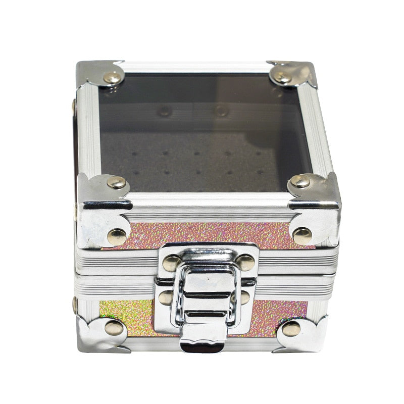 25 Slots Aluminum Nail Art Bit Holder