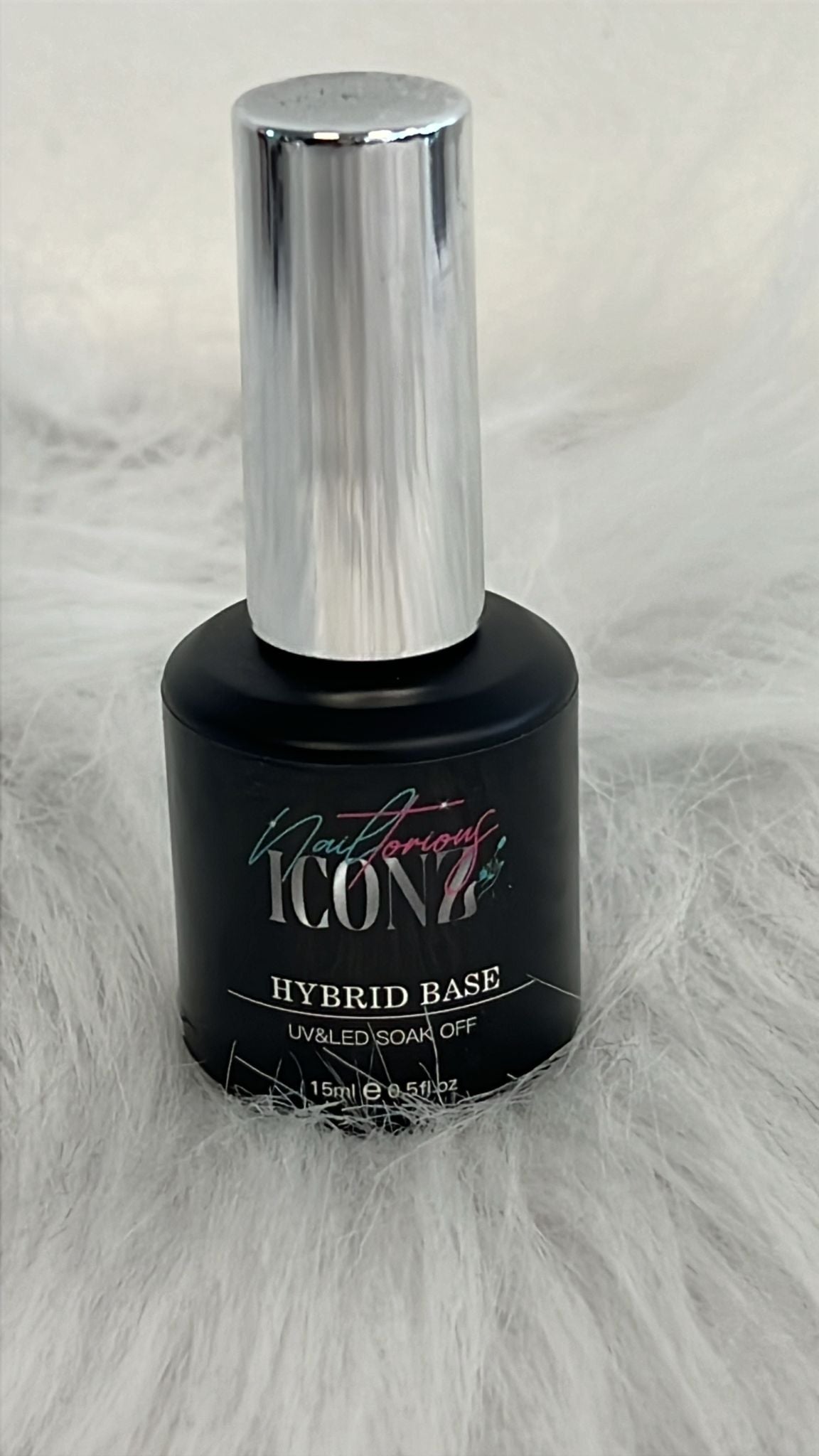 Nailtorious Iconz Hybrid Base – UV &amp; LED Soak Off (15ml)