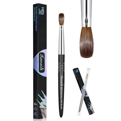 100% Kolinsky Acrylic Nail Brush