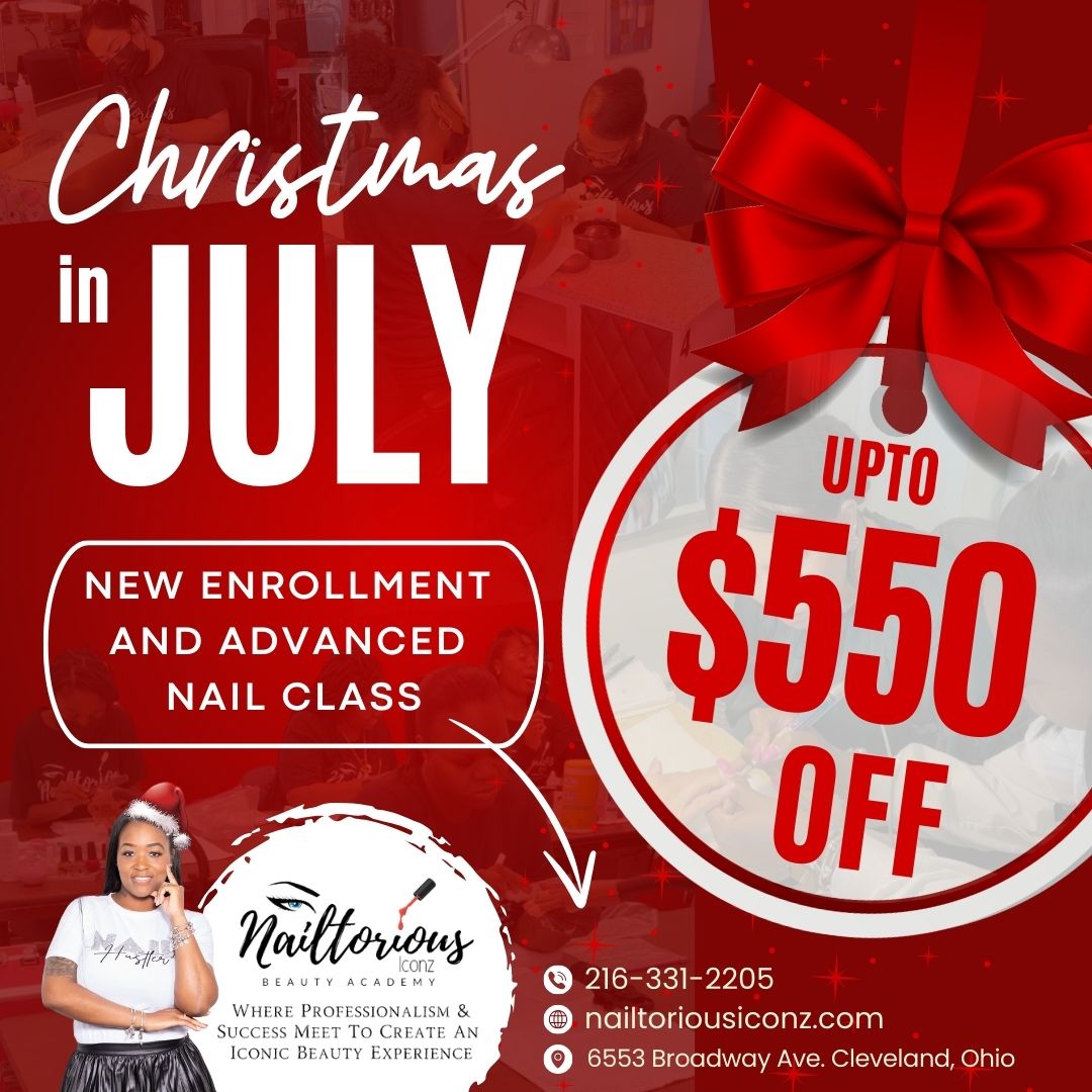 Christmas in July - Nail Course Enrollment