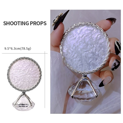 1PC Diamond False Nail Art Plate & Photo Prop