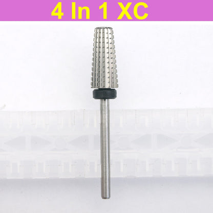 Carbide 5 in 1 Nail Drill Bit for 3/32" Shank - Drill Machine